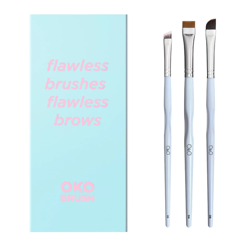 OKO Brush Set "Flawless Brushes Flawless Brows"