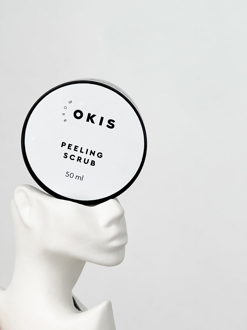 Okis Eyebrow and facial peeling scrub - 50 ml