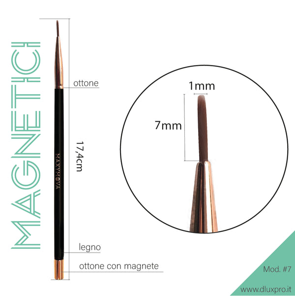 Maxymova Professional Brush N.7 With Magnet for eyelash lamination