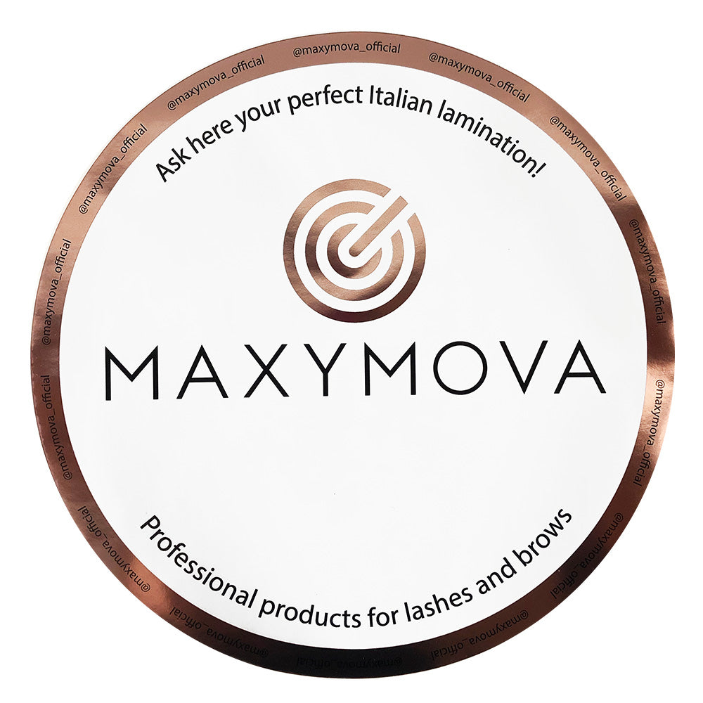 Sticker Showcase Laminating Maxymova English version