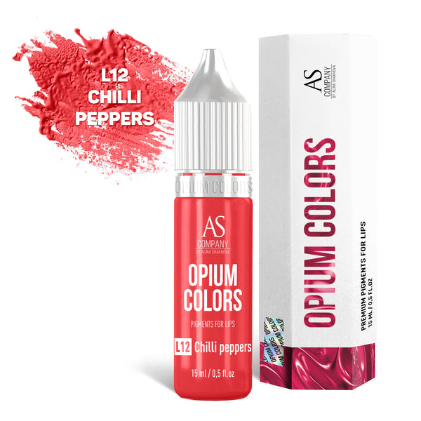 L12-CHILLI PEPPERS lip pigment OPIUM COLORS