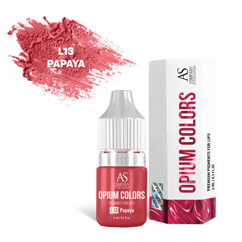 L13-PAPAYA lip pigment OPIUM COLORS