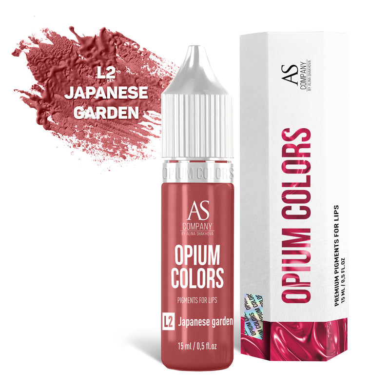 L2-JAPANESE GARDEN lip pigment OPIUM COLORS