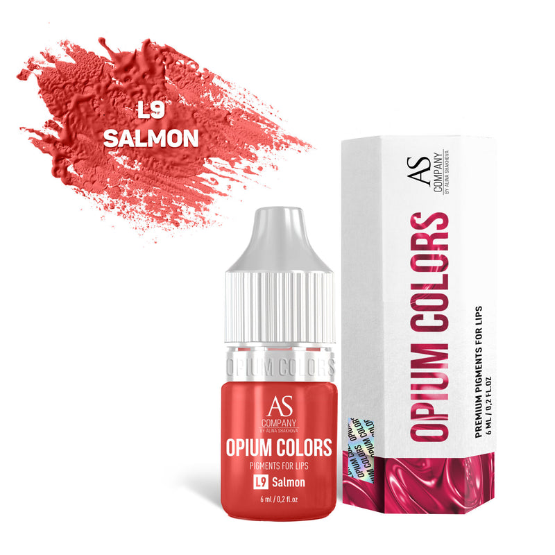 L9-SALMON lip pigment OPIUM COLORS